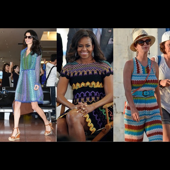 Amazing Missoni Crochet Knit S/S Dress-Perfect for Fall 🍁🍂 - Picture 2 of 8